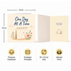 One Day at a Time Encouragement Card Recovery, Sobriety, Anxiety, Hard Times Motivational 