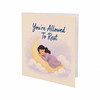You're Allowed to Rest Encouragement Card Self Care