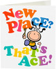 Character with Key New Home Congratulations Card