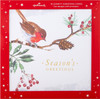 Robin 16 Pack 2 Designs Charity Christmas Cards