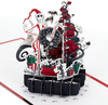 Jack Skellington Zero Design 3D Pop Up Nightmare Before Christmas Card