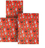 LEGO Minifigure Multipack 12m 3 x 4M Rolls Christmas Wrapping Paper