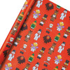 LEGO Minifigure Multipack 12m 3 x 4M Rolls Christmas Wrapping Paper