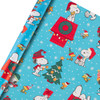 Peanuts, Snoopy & Woodstock Pack of 3 Christmas 6m Wrapping Paper