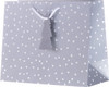 Festive Design 4 Pack Silver & Gold, Large, Medium, Small Christmas Gift Bags