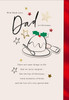 Special Sentiment, Christmas Pudding Design Dad Christmas Card