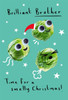 Time for Smelly Brother Christmas Card
