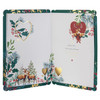 Traditional Illustrated Winter Forest Scene Design Son & Daughter In Law Christmas Card