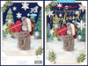Bear Holding Red Heart An Amazing Boyfriend 3D Christmas Keepsake Card