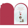 Hedgehogs With Cake Daughter Birthday Card