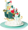  Santa & Sleigh Music & Motion 3D Pop Up Christmas Card