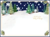 Bear Holding Gift Wonderful Husband 3D Christmas Keepsake Card