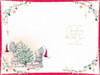 Bear Loading a Tree Onto A Truck Best Mum And Dad Christmas Card