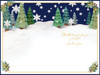 Bears Holding A Paper Heart To The One I Love 3D Christmas Keepsake Card