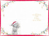 Bear Knocking At Door Christmas Card