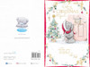 Bear Knocking At Door Christmas Card