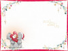 Bears Sat With Big Red Heart Fabulous Sister And Partner Christmas Card