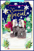 Bears Holding A Heart Someone Special 3D Christmas Keepsake Card