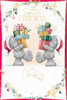 Bears Carrying Gifts Special Friends Christmas Card