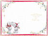 Bears Holding Hands Both Of You Christmas Card