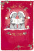 Bears Singing Aunt & Uncle Christmas Card