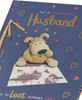 Boofle with World Map Husband  Birthday Card