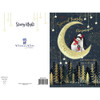Penguins Stood on Moon Special Family Christmas Card