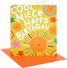 Colourful Design Neice Birthday Card