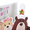 Hallmark Son and Wife Medium Christmas Card 'Festive Fun'