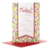 Mother Hallmark 'Best Things in Life' Christmas Card Medium