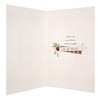 Hallmark Wonderful Fiancee Medium Christmas New 3D and Glitter Card 'Love You Lots'