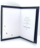 Wonderful Father Gold Leaves Sentiment Father's Day Card Dad