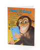 Happy Birthday Funny Giggles Chimp Humour Card