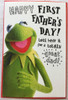 Kermit The Frog First Father's Day Dad Disney Muppets Cards