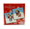 Pack of 16 Christmas Cards 2 Designs Three Kings & Little Town of Bethlehem