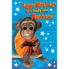 Crazy Chimp Nephew Birthday Card