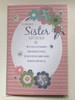 To a Wonderful Sister Traditional Happy Birthday Card 