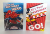 Disney Cards Mix Of 6 Birthday Cards