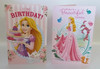Disney Cards For Girls Mix of 6 Birthday Cards