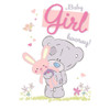 Me to You A Baby Girl Congratulations Card Hooray