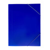 Janrax A4 Blue 3 Flap Folder with Elasticated Closure