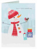 Snowman Christmas Money Wallet Gift Christmas Greeting Card