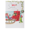 Son at Christmas time card