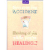 Hallmark Hospital Get Well Accident Greetings Card