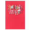 Hallmark Medium Wife Traditional Silver Foil Christmas Card