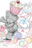 Party Time Cute Me To You Bear with Cupcake on Head Me to You Tatty Teddy Card