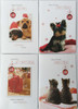 Hallmark Christmas Boxed Cards Cute Animals Designs Pack of 24 with 4 Designs