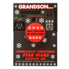 Hallmark Star Wars Christmas Card To Grandson 'Activity Set' Medium
