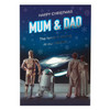 Hallmark Star Wars Christmas Card To Mum & Dad 'The Force Is Strong' Medium