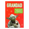 Hallmark Star Wars Christmas Card 'For Grandad Medium